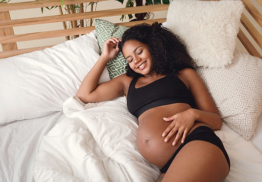 Smiling Pregnant Woman