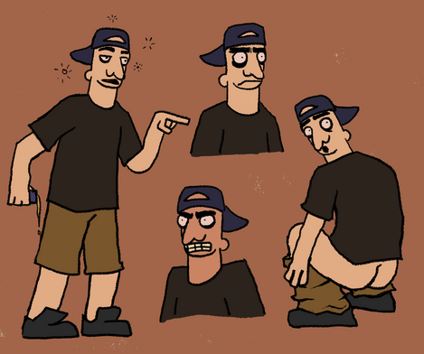Expression Sheet Guy