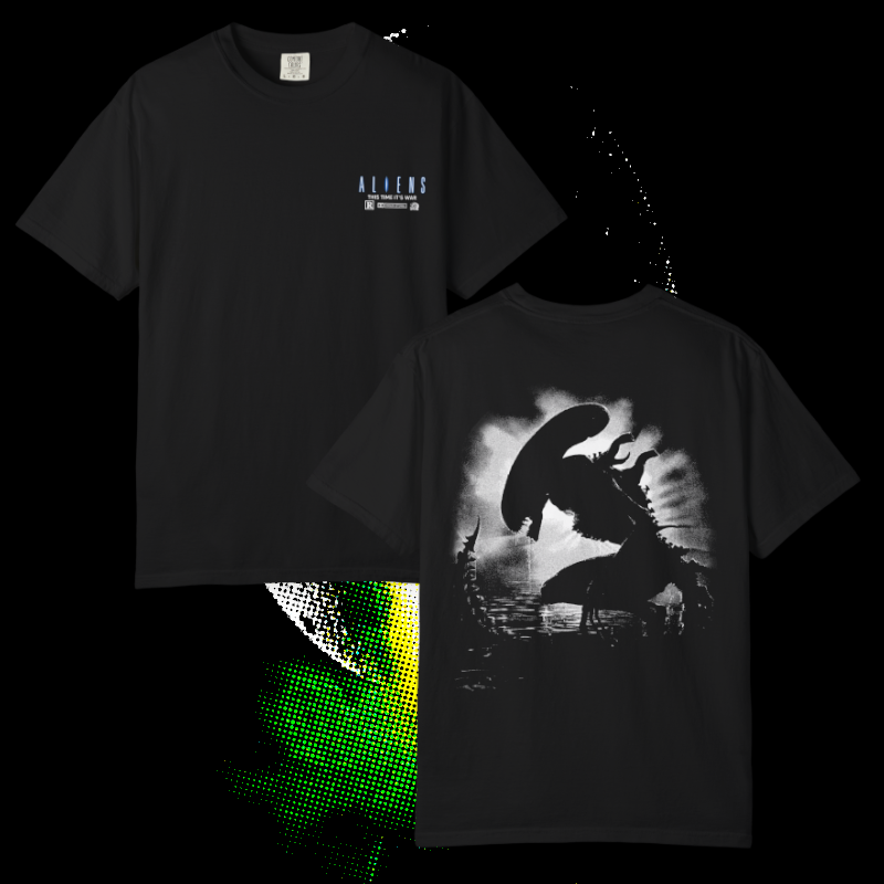 Aliens Minimal Promotional T Shirt