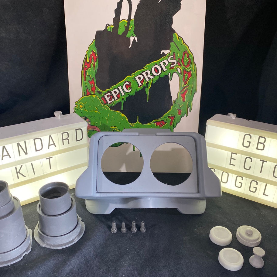 Epic Props GB1 Ecto Goggles Standard Kit Fiberglass Ecto Goggle Kit
