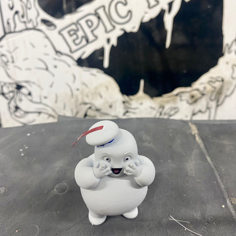 Adorable Mini Stay Puft figurine 