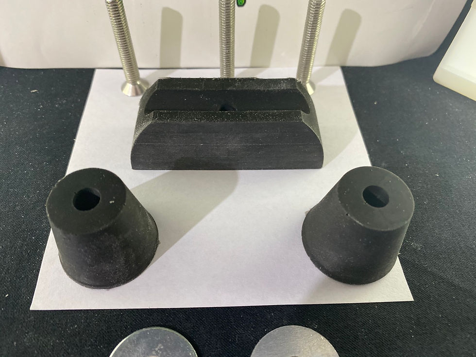 Thumbnail: Alice Pack Frame Spacers for Ghostbusters Proton Pack.