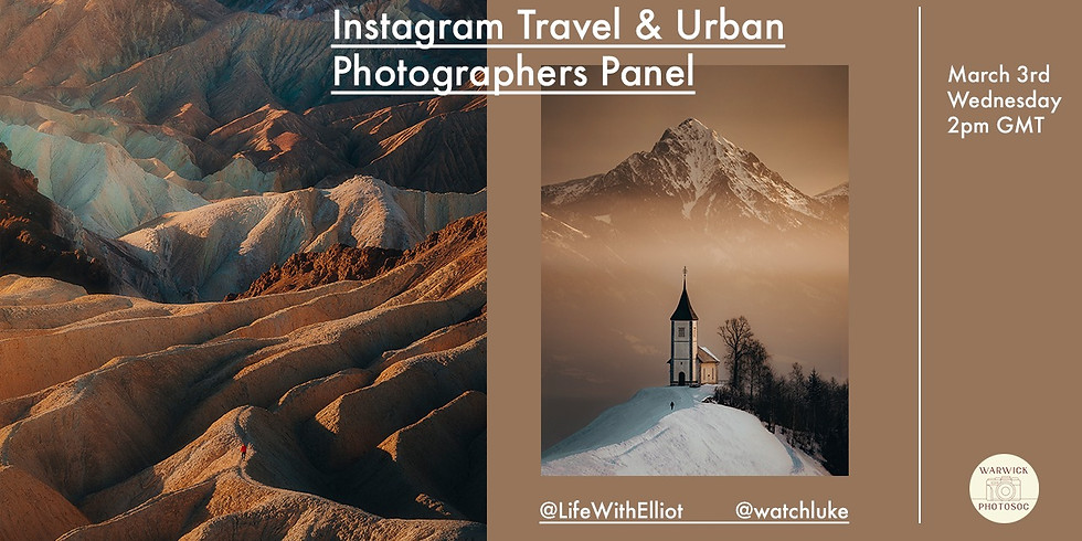 Week 8: Travel & Urban Photography Panel