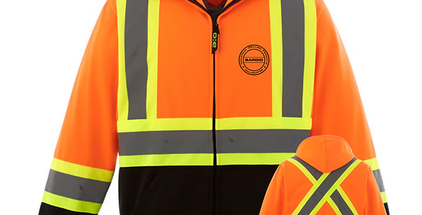 Baroid - Hi-VIS Full Zip Hooded Sweatshirt