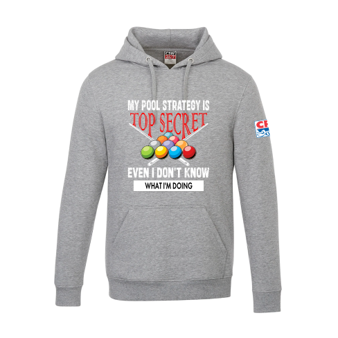 "TOP SECRET" Pullover Hooded Sweatshirt