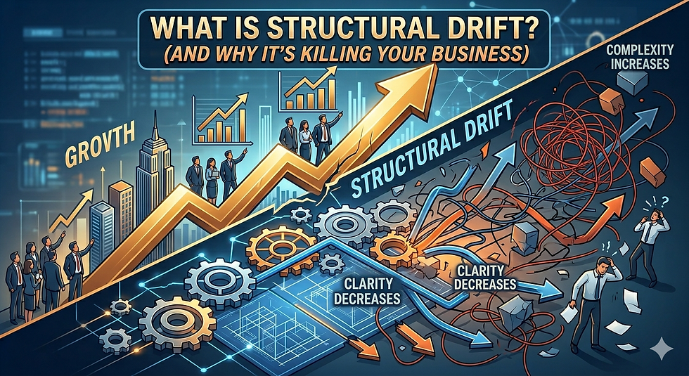 Your business may be growing but you're experiencing structural drift