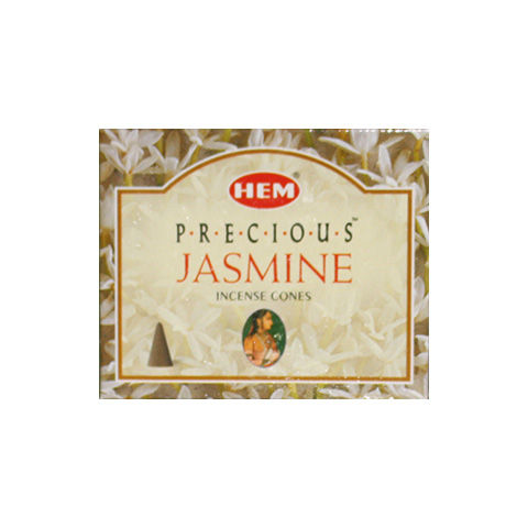 HEM Jasmine Incense Cones, 25g (10 Cones)