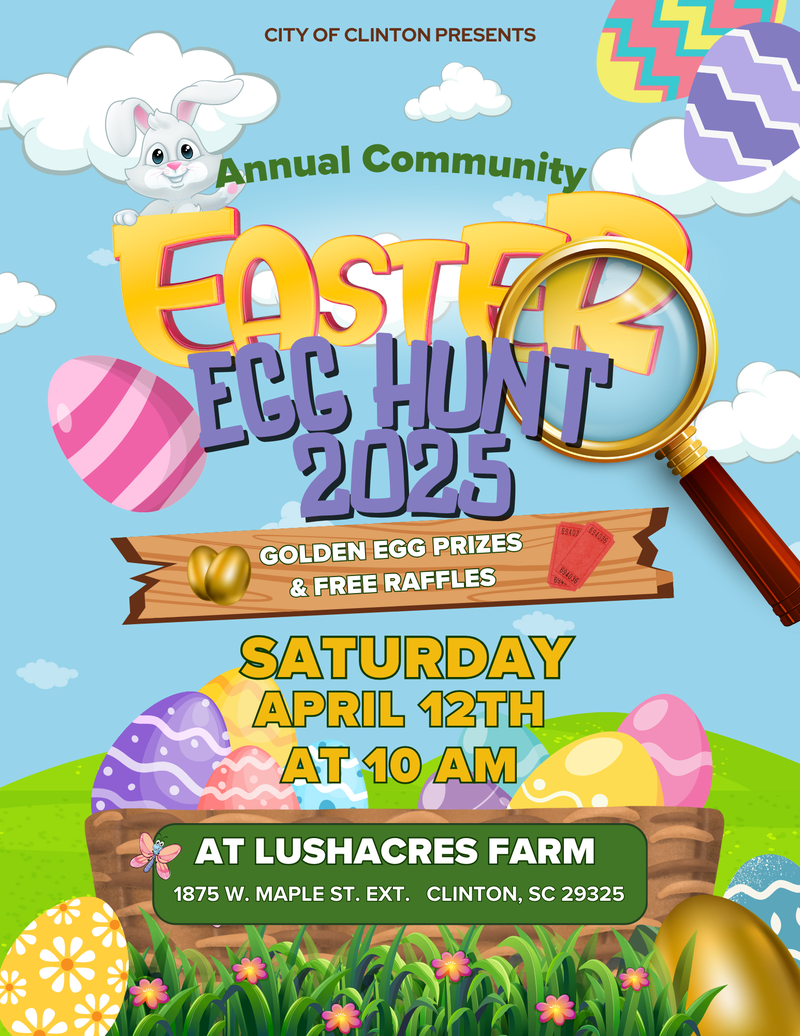 City of Clinton Annual Easter Egg Hunt