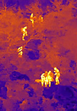 Drone Thermal Camera Braconnier
