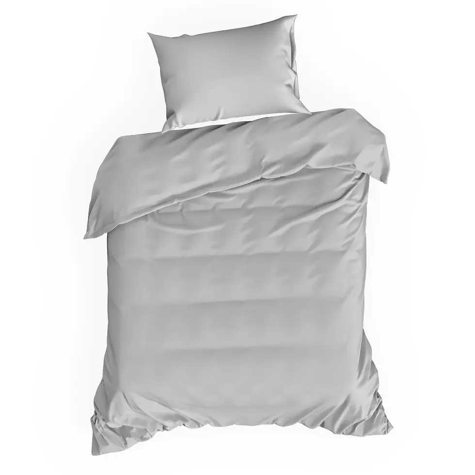 Miniaturbild: Bettwäscheset 220x200 cm, glatte Baumwolle.