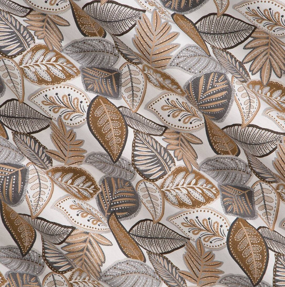 Thumbnail: Pierre Cardin R204.4,R206.6/Curtain with geometric pattern, contains 50% cotton.