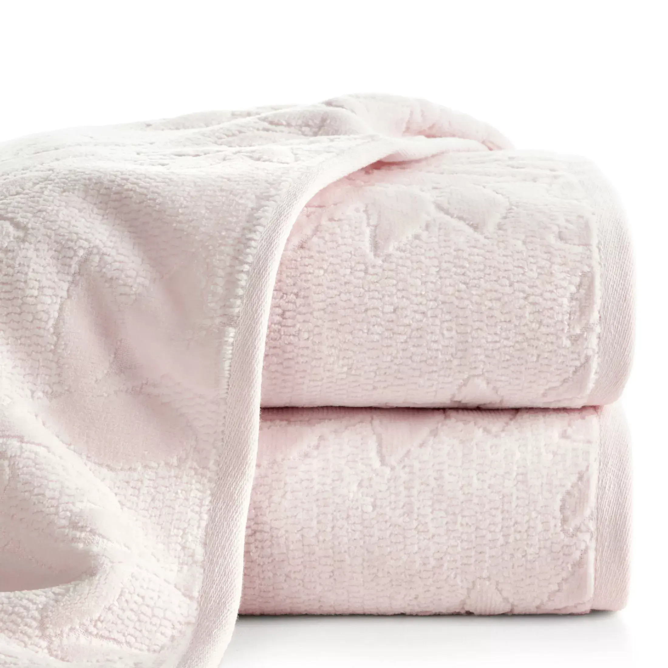 30x50 cm hand towel with floral pattern 475 g/m2