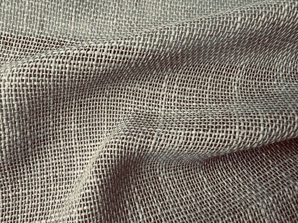 Miniaturbild: Pierre Cardin R216 6-10/ Stoff mit Leinenanteil, Melange-Webart.