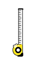 tape measure icon, representing our design and planning services