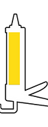 caulking gun icon, representing our services offer a finishing touch
