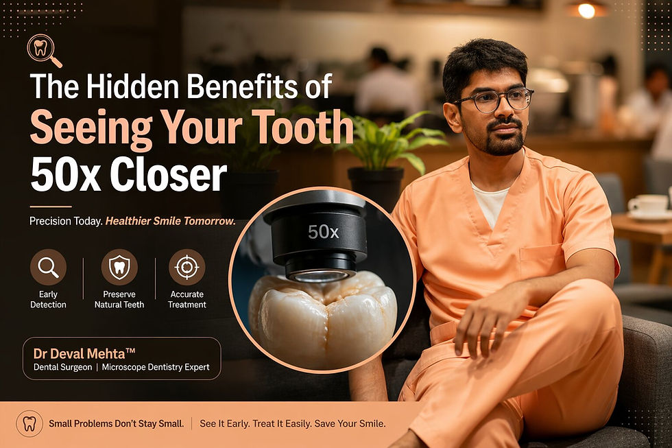 The hidden benefits of seeing your tooth main