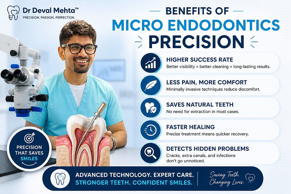 Benefits of Micro Endodontics Precision