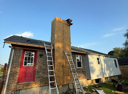 Chimney rebuild