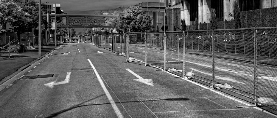 Christchurch Red Zone 10 B&W
