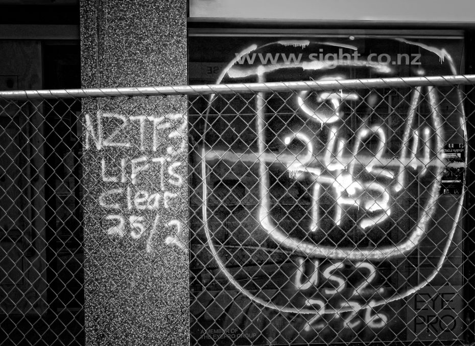 Christchurch Red Zone 1 B&W