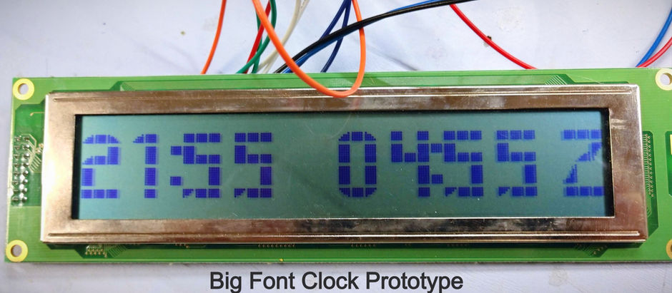 Big Font Clock - Relieve for Old Eyes