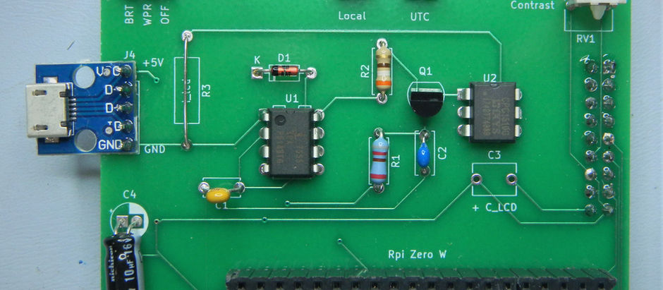 Big Font Clock Update: Dimmer-Interface PCB and Setup Instructions.
