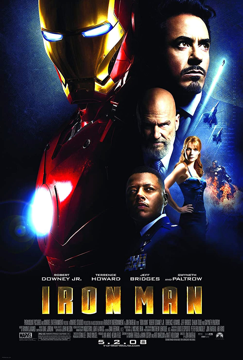 Iron Man 2008 Movie Poster