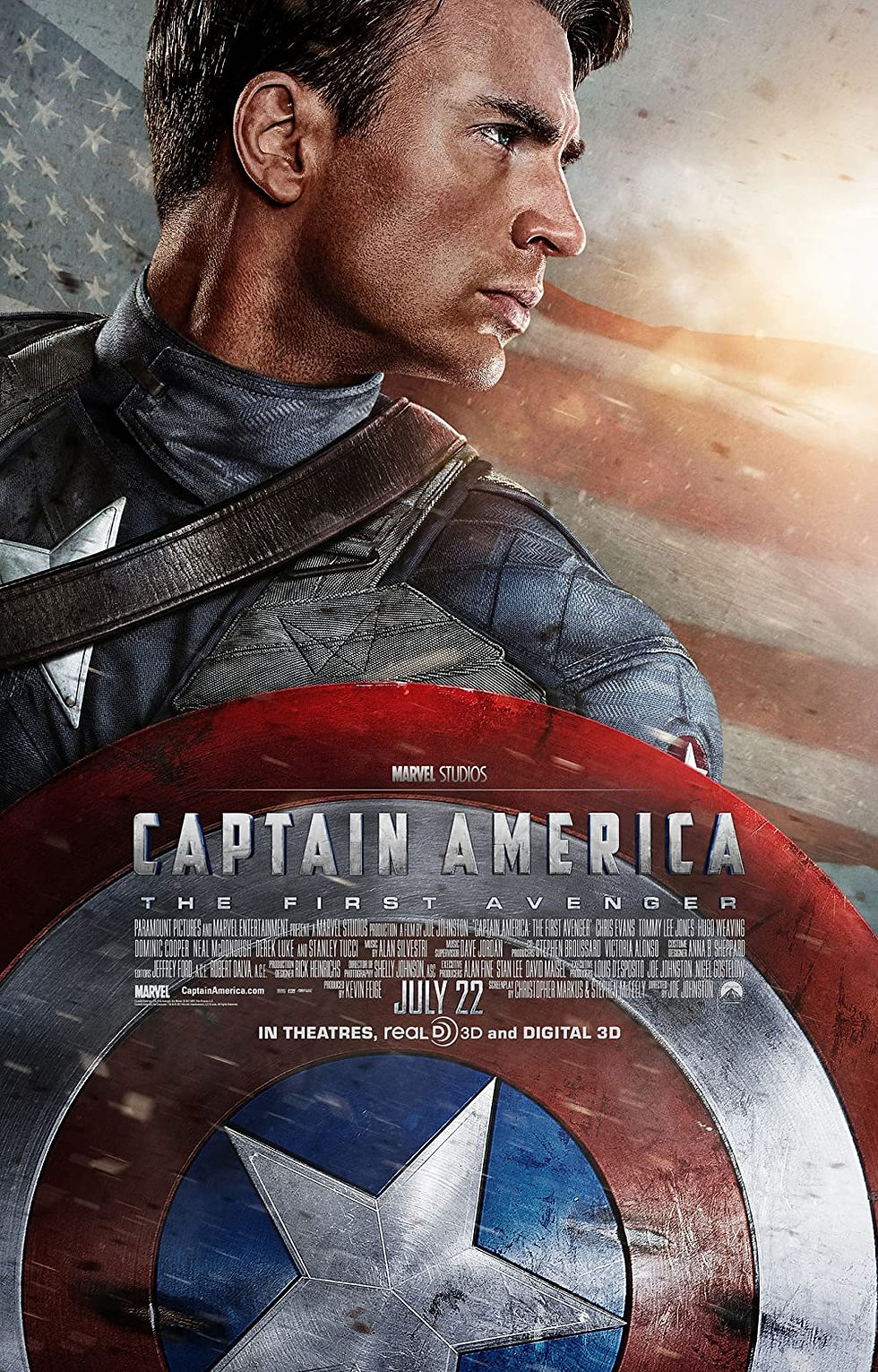 Captain America 2011 movie poster