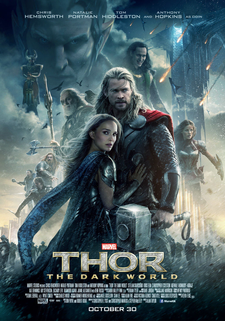 movie poster for Thor: The Dark World