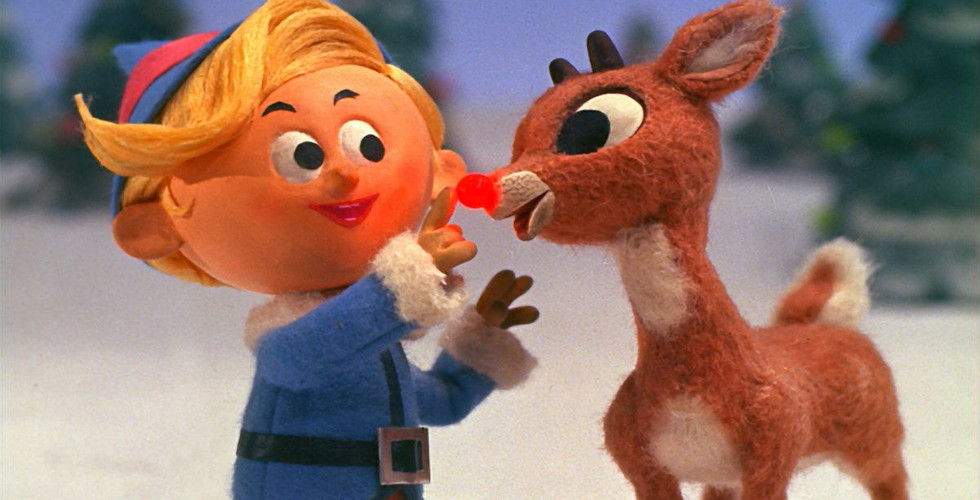 Rudolph and Hermy the Elf from Ranking Bass's Rudolph the Red-Nosed Reindeer