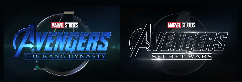 Titles of Avengers the Kang Dynasty and Avengers Secret Wars