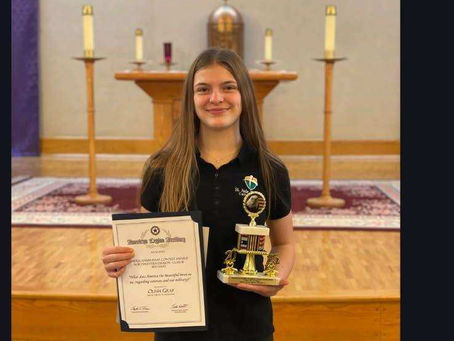 Americanism Essay Contest Winners