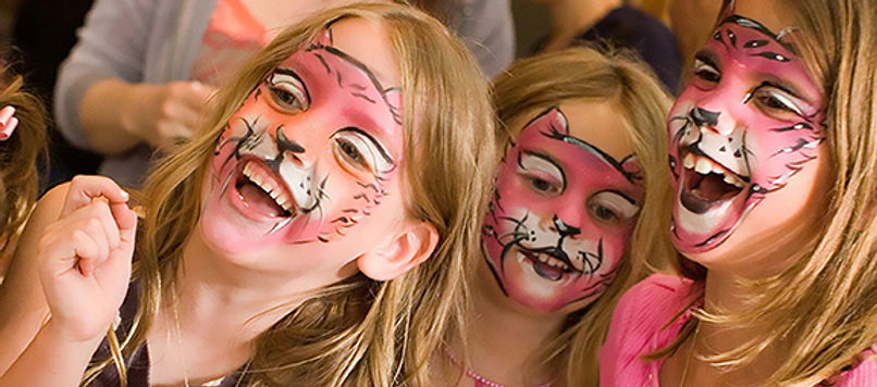 FF face-painting kids