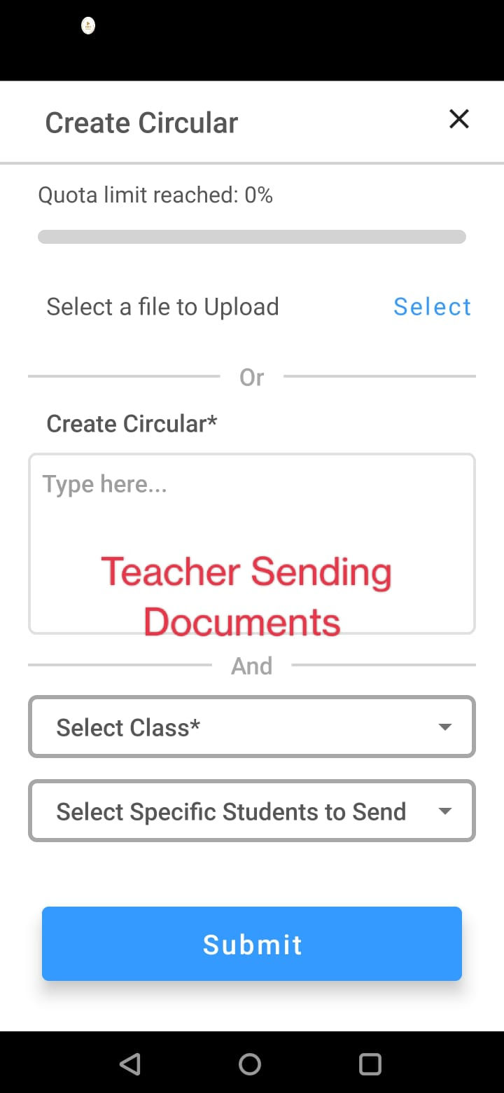 TeacherDocumentSend
