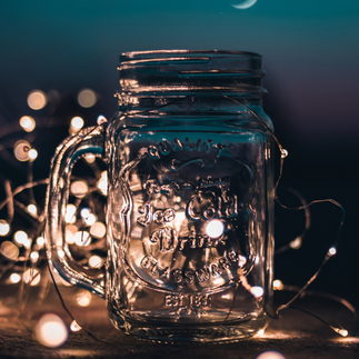 Fairy Lights and Mason Jars