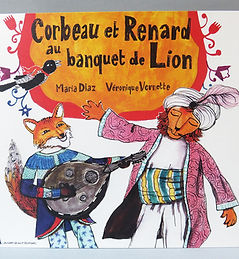 veronique-vernette-illustration-saint-etienne-corbeau-et-renard