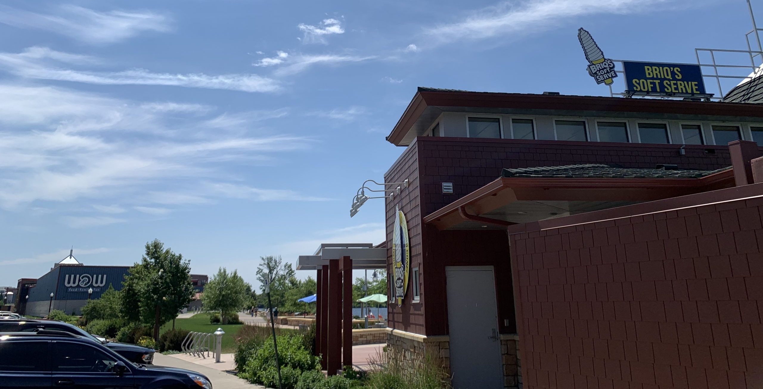 Briq's Soft Serve and WOW at Riverlife Park, Wausau, WI