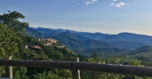 mountainside in french alps