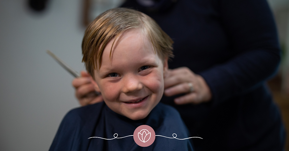 Kid's Haircuts-Barber Mom to the Rescue!
