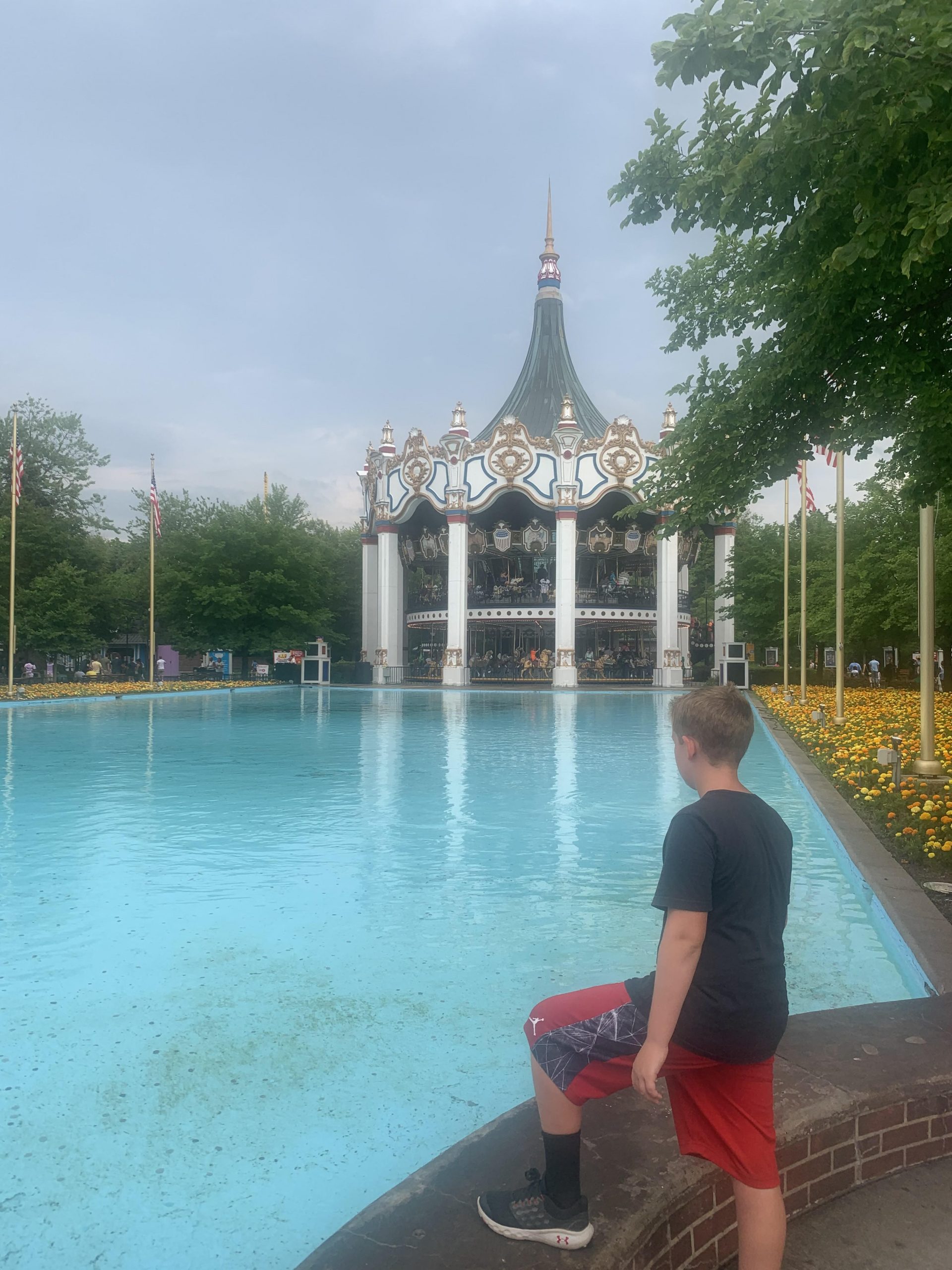 6 flags carousel