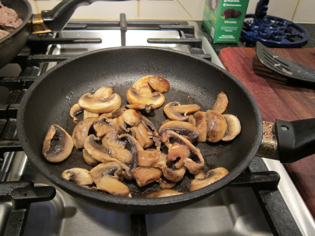 Saute Mushrooms