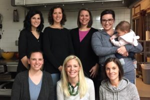 Green Bay Area Moms Blog volunteering at the Freedom House