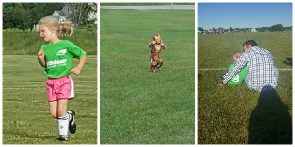       Left :: Playing hard!                            Middle :: Sidelines Reality                   Right :: Precious memories