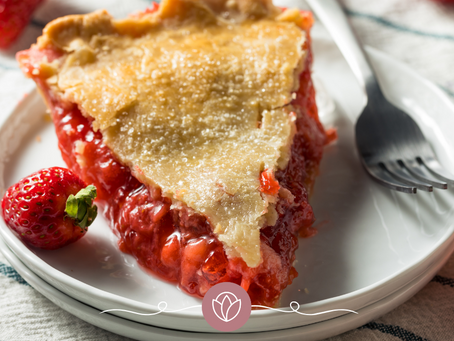 Strawberry Rhubarb Pie Day