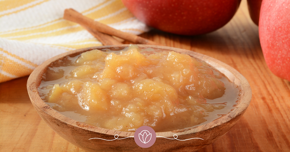 Simple Chunky Applesauce
