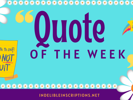 Quote of The Week