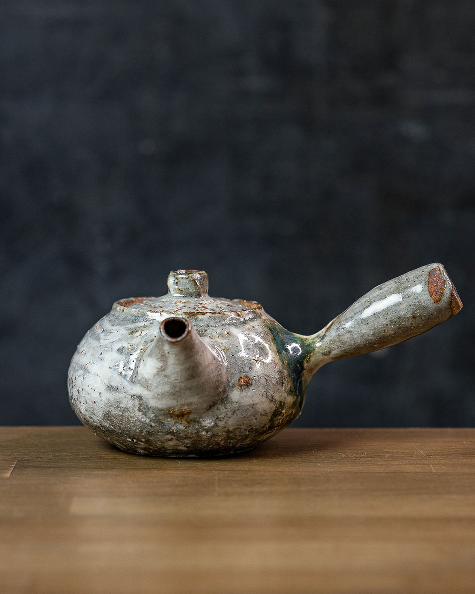 Thumbnail: Sidehandle glazed with three bowls