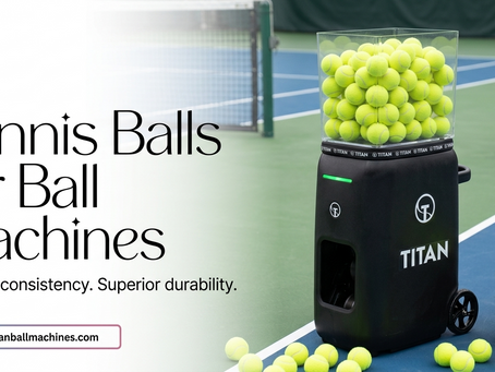 Tennis Balls for Ball Machines: Why Bulk Tennis Balls Are the Smart Choice for Every Player