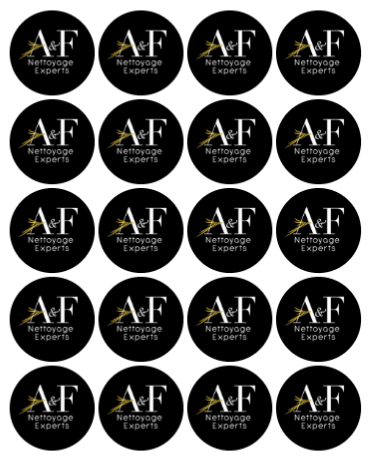 Miniature : Autocollants du logo de l&amp;#39;entreprise