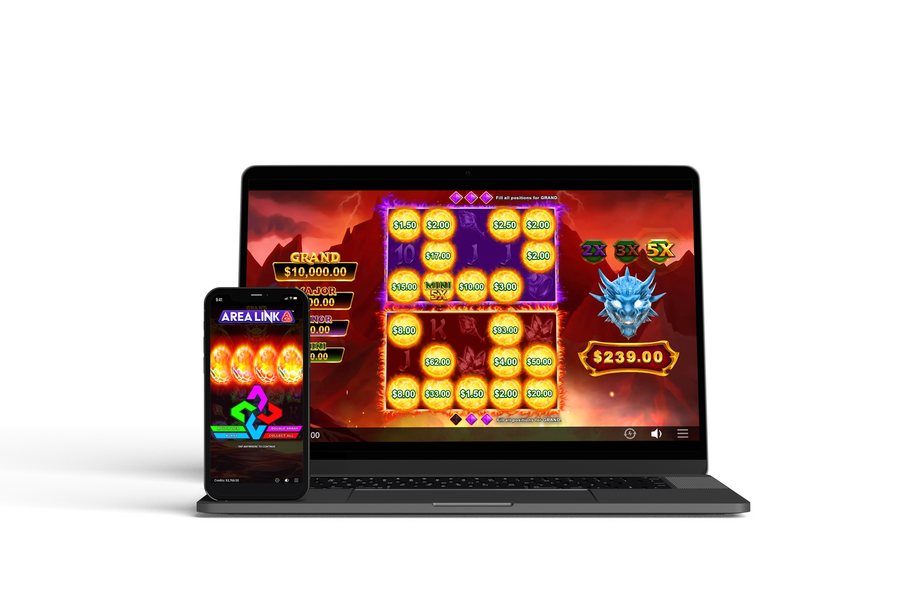 Dragon Screenshot Mockup